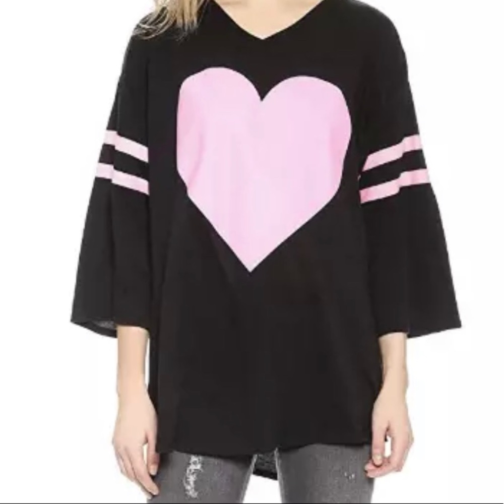 Wildfox Pink Heart tee